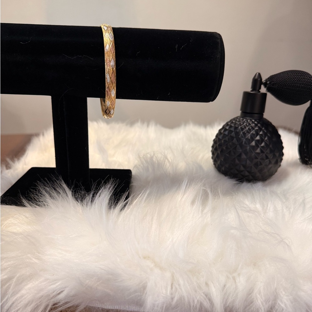 G1 Elegant Gold and Silver Bangle Bracelet